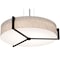 Afx Apex 33in. LED Pendant, Espresso Finish, Jute Shade APP3044L5AJUDES-JT - alternate 1